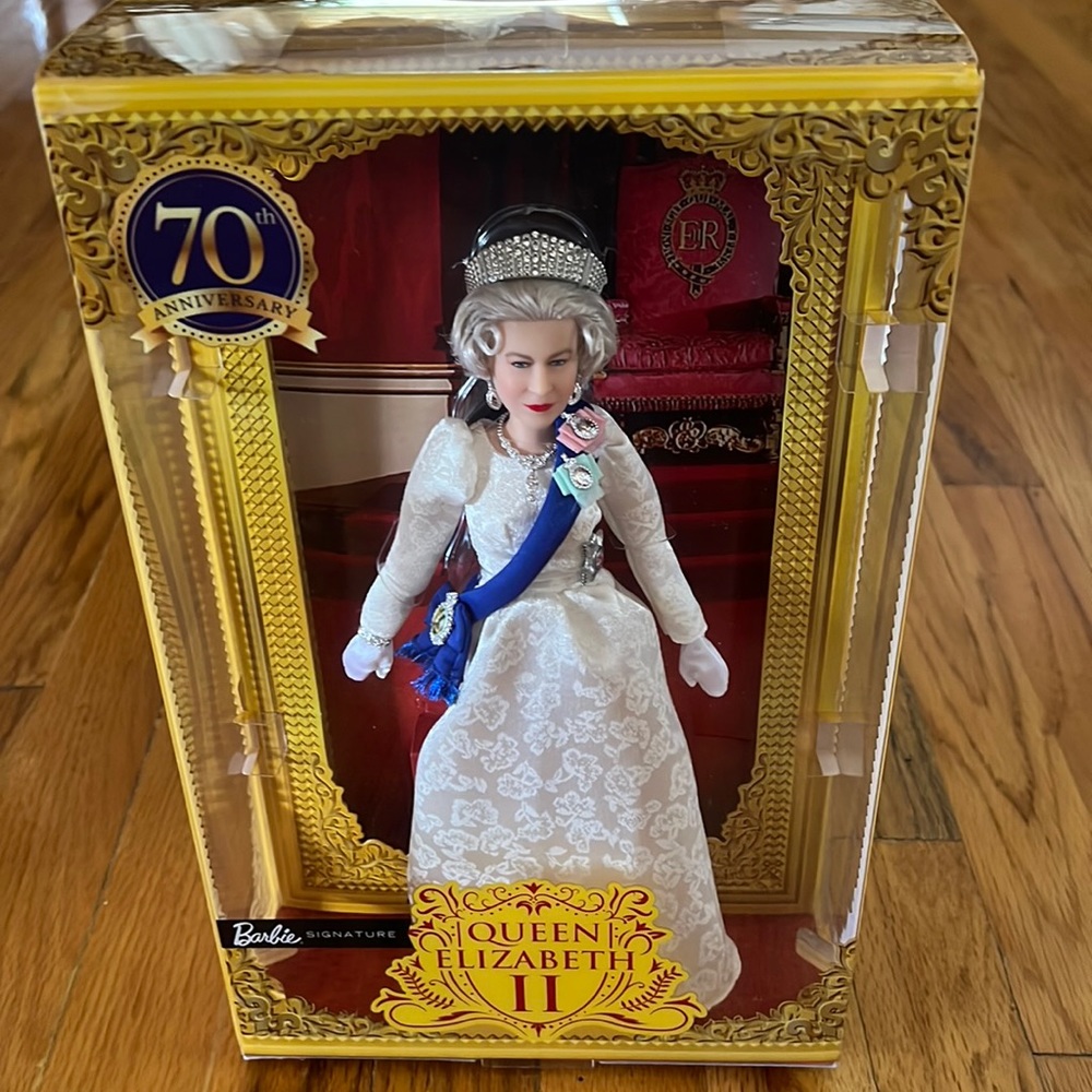 Queen Elizabeth barbie new in never opened box